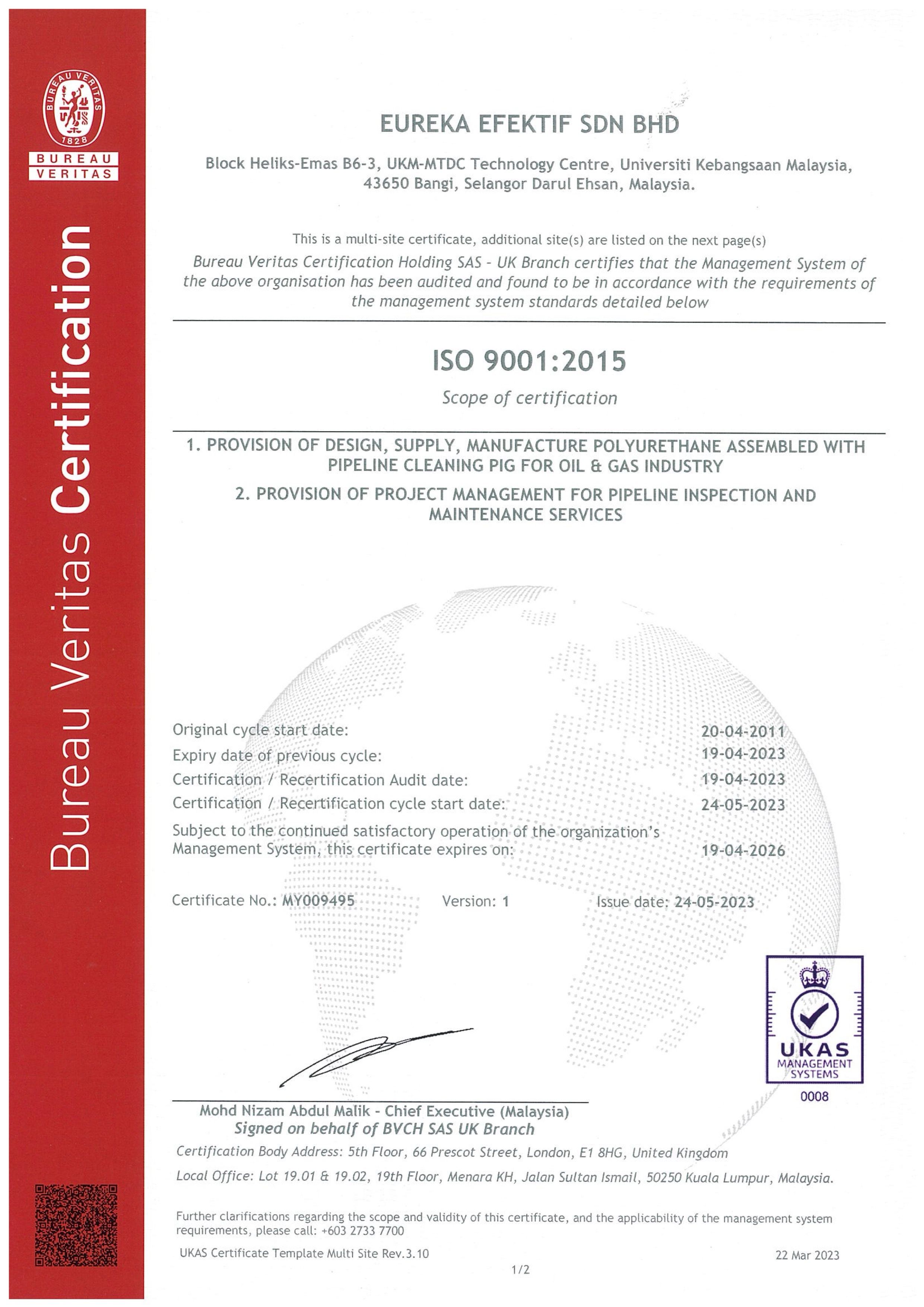 EE ISO Cert 2023-2026