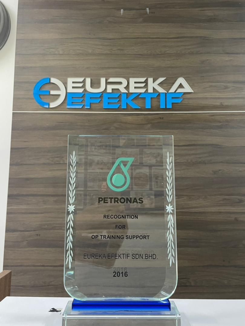 Petronas Recognition for OP Training Support 2016